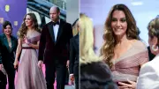 Prince William and Kate attend BAFTAs amid royal family scandal