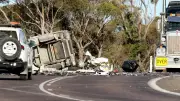 Serious Crash on Eyre Highway: Police Officer Airlifted After Collision with Truck
