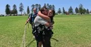Skydiving Love Story: Juan and Maria's Proposal in Wollongong