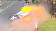 Supercars Driver James Golding Survives Fiery Bathurst 12 Hour Crash