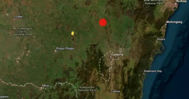 4.4 Magnitude Earthquake Shakes Canberra and South-East NSW, Felt Across Region