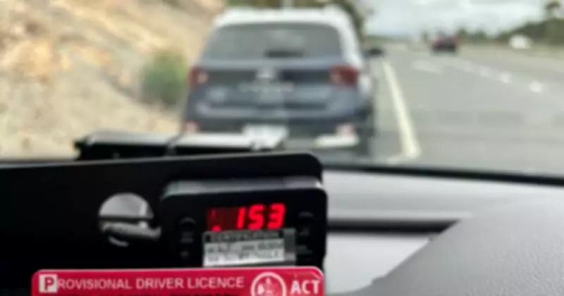 ACT Driver Loses Licence After Clocking 153km/h in 90km/h Zone