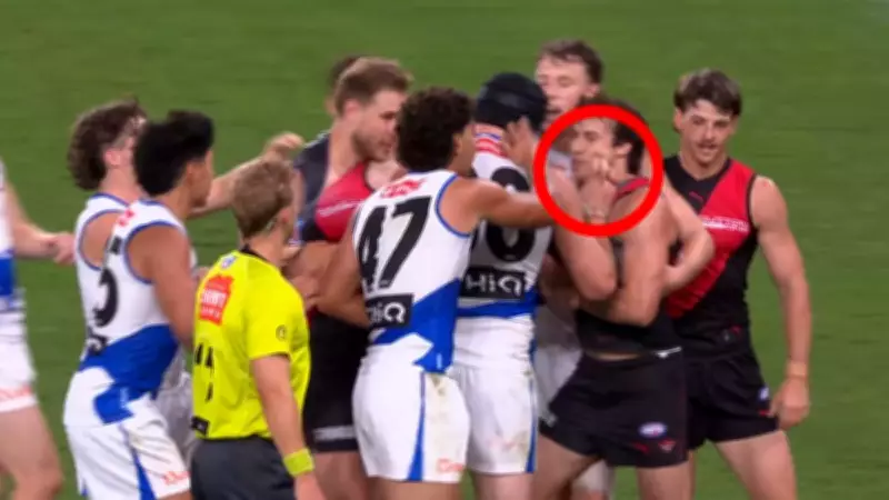 AFL to Investigate Tristan Xerri After Blood Wiping Incident on Essendon Captain