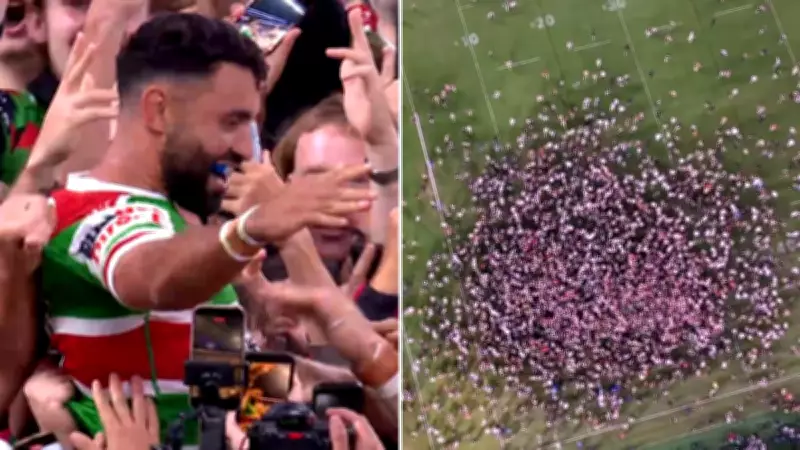 Alex Johnston Breaks NRL Try-Scoring Record in Thrilling Roosters Clash