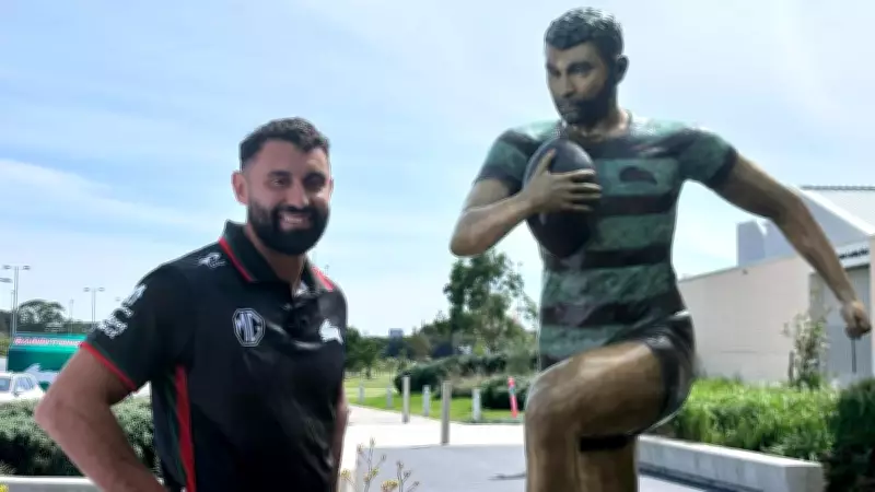Alex Johnston Hints at PNG Chiefs Move as South Sydney Unveils Statue