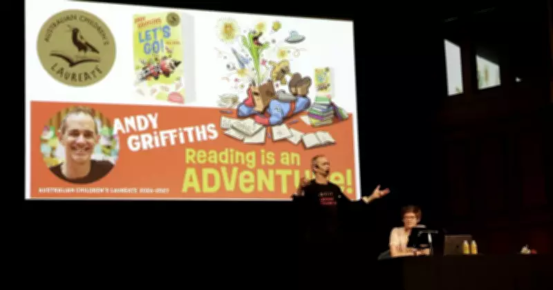 Andy Griffiths' Silly Stories Spark Creativity at Newcastle Writers Festival