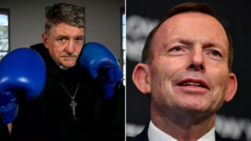 Anglican Priest Boxer Renews Challenge to Tony Abbott After Rally Comments