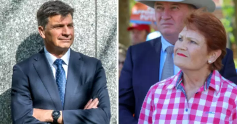 Angus Taylor and Pauline Hanson Clash Over Australian Values in Immigration Debate