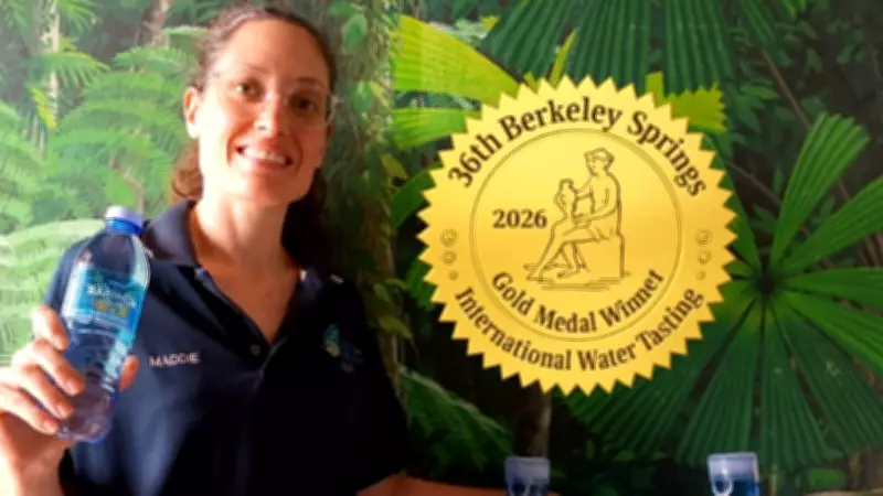 Babinda Springs Wins Gold at Global Water Awards in Paris