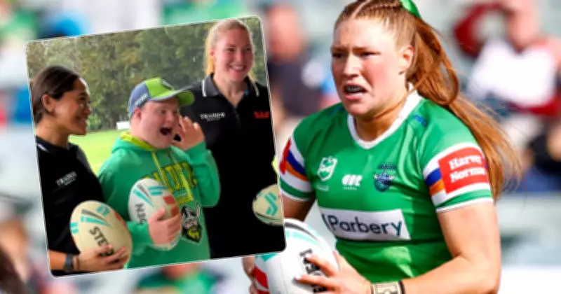 Canberra Raiders Stars Host Disability Inclusion Workshops with Grace Kemp and Leianne Tufuga