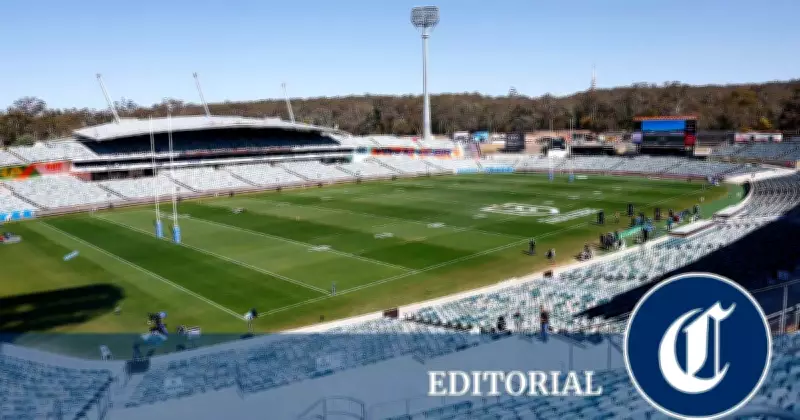 Canberra Stadium's National Priority Status: A Strategic Imperative