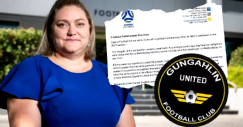 Capital Football CEO Samantha Farrow Denied Gungahlin Debts in Letter a Year Ago