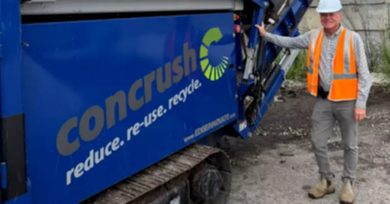 Concrush Transforms Demolition Waste into Valuable Recycled Materials