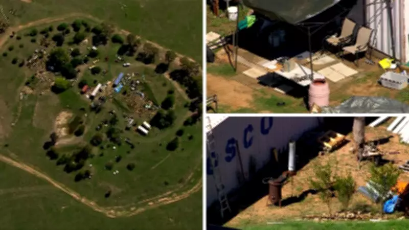 Cop Killer's Hideout Revealed: Outdoor Kitchen, Solar Panels Found at Rural Property