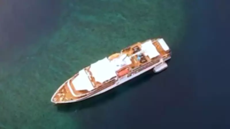 Coral Adventurer Cruise Ship Grounds on PNG Reef, Investigation Underway