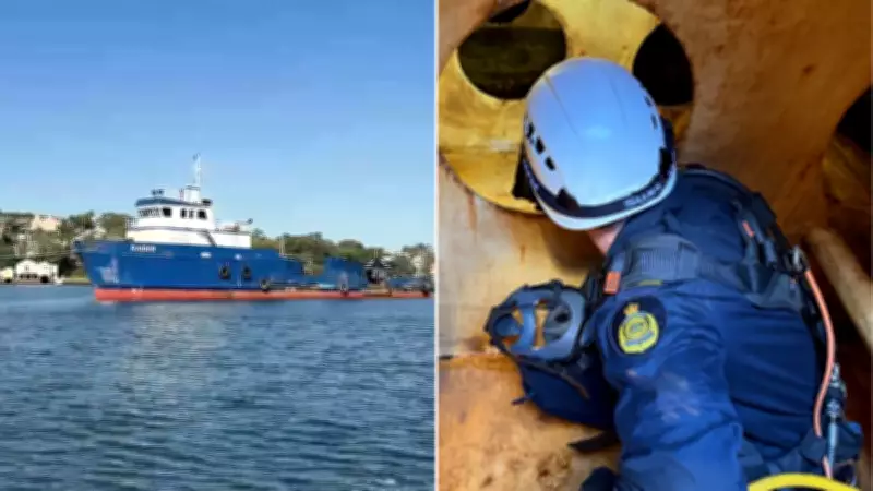 Custom-Built Drug Smuggling Vessel Intercepted Off Australia in Major Global Crime Blow