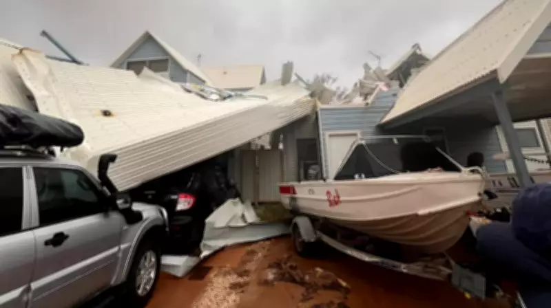 Cyclone Narelle Hits Western Australia Third Time, Causing Widespread Damage