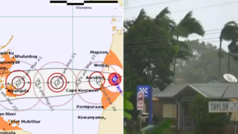 Cyclone Narelle Intensifies, Barrels Towards Northern Territory After Queensland Landfall