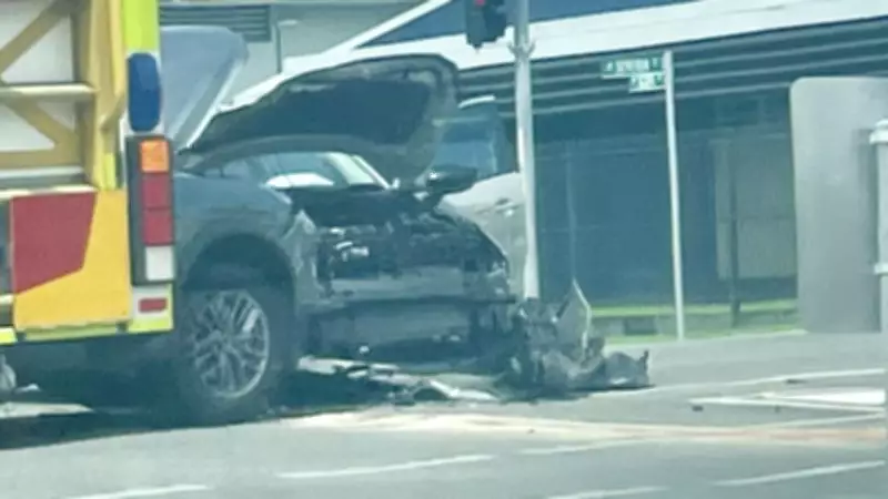 Emergency Crews Respond to Two-Vehicle Collision at Parramatta Park