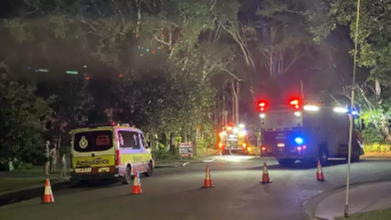 Firefighters Battle Major Structure Blaze at Kewarra Beach in Cairns
