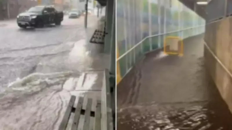 Flash Flooding Hits Sydney's West After Sudden Deluge