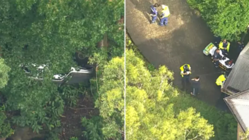 Four Rescued After Car Crashes into Creek on Sydney's Upper North Shore