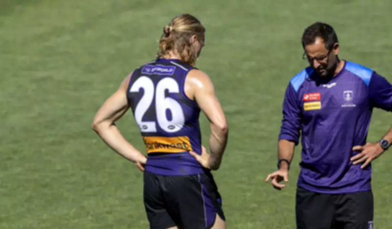 Fremantle Dockers' Hayden Young Avoids Serious Injury After Training Incident