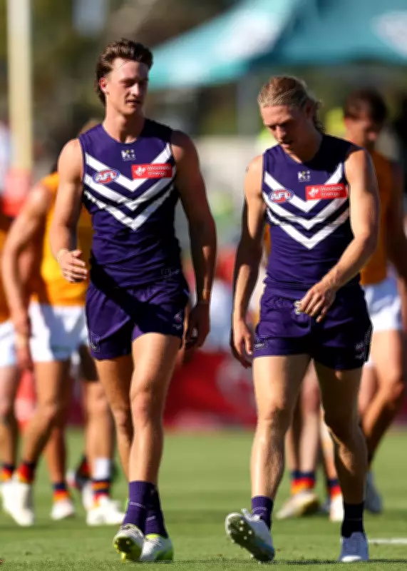 Fremantle Dockers' Hayden Young Sidelined for Melbourne Clash with Hamstring Strain