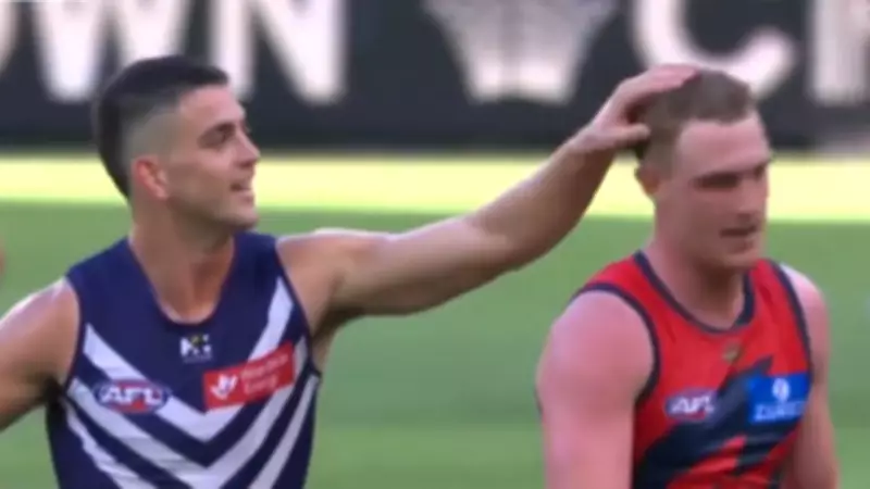 Fremantle's Patrick Voss Fined for Taunting Melbourne's Harrison Petty