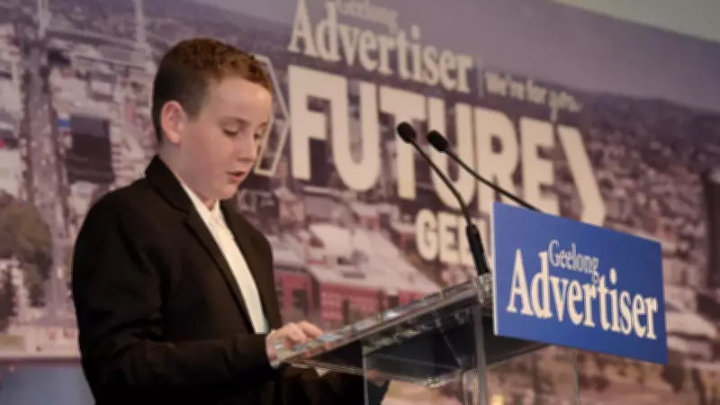 Geelong Boy, 12, Challenges City Leaders on Future Vision