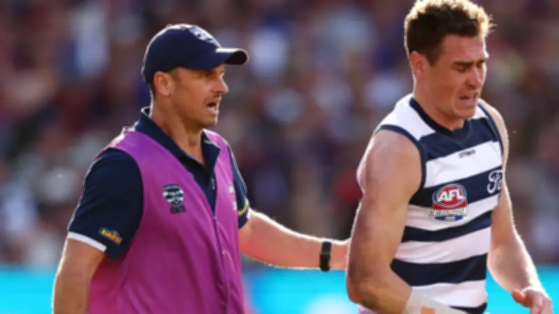 Geelong Star Jeremy Cameron Credits Woodcutting for Speedy Arm Recovery