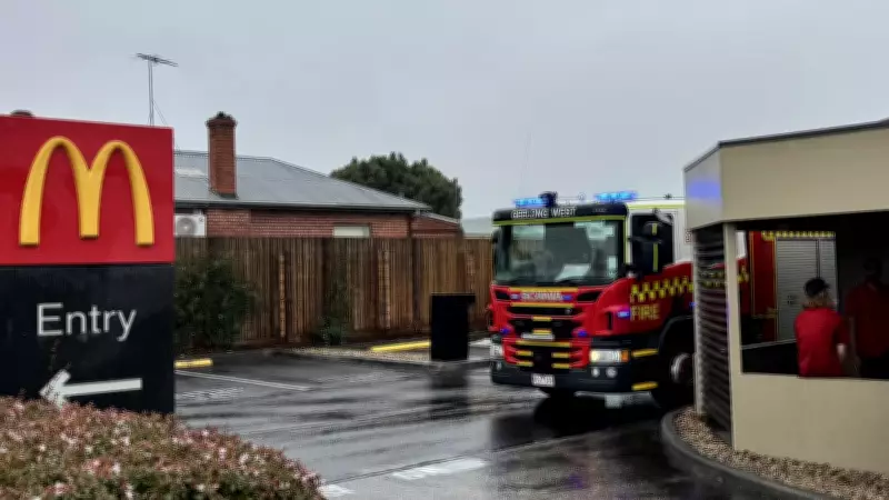 Geelong West McDonald's Evacuated After Fryer Fire Forces Emergency Shutdown