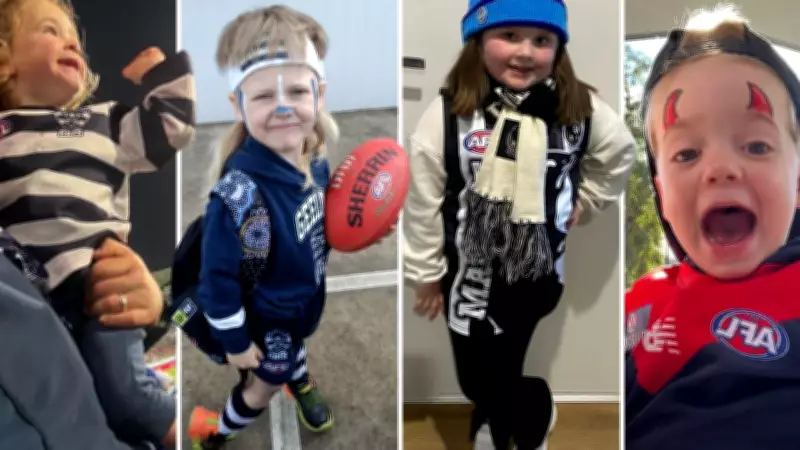 Geelong's Cutest Footy Fan Top Five Revealed in Heartwarming Contest