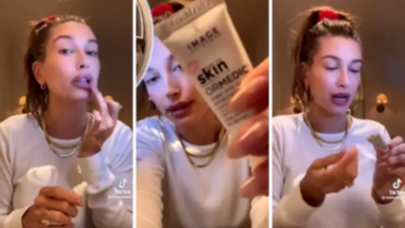 Hailey Bieber's Secret Lip Product Revealed in Candid Podcast Moment