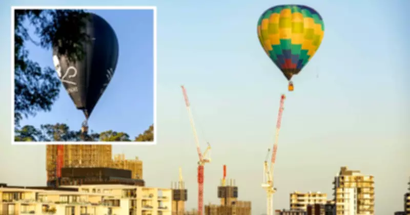 Hot Air Balloons Captivate Newcastle with Sea Shepherd Display