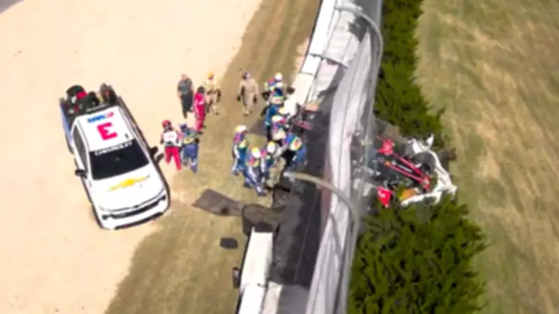 IndyCar Star Scott McLaughlin Survives Terrifying High-Speed Crash at Barber
