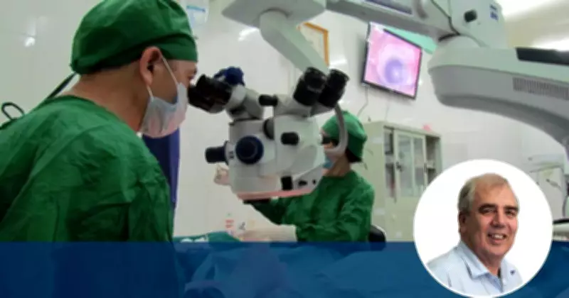 Jack Waterford Honors Michael Johnson, Unsung Hero of Fred Hollows Foundation