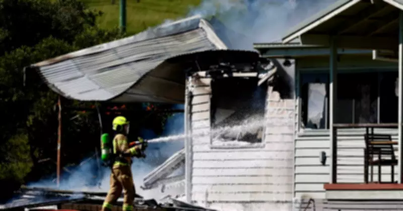 Major Fire Engulfs Marshall Mount Farmhouse, Multiple Crews Respond