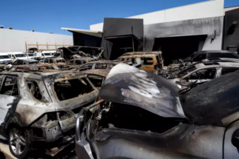 Man Charged Over Car Yard Blaze That Destroyed 19 Vehicles, Caused $500k Damage