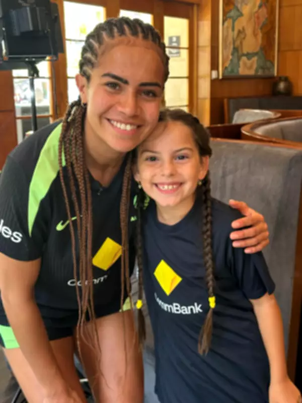 Matildas Superfan Brielle Minchin, 8, Wins Exclusive Interview with Mary Fowler