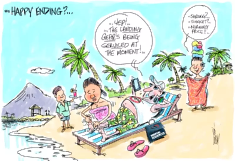 MinRes Denies Bali Getaway, Says Jet Was in for Essential Maintenance