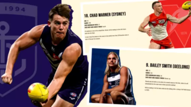 Mitchell Woodcock's Top 25 AFL Players for 2026 Season Revealed
