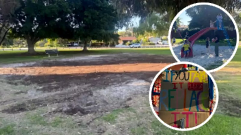 Mullaloo Locals Outraged as City of Joondalup Removes Playground Without Replacement