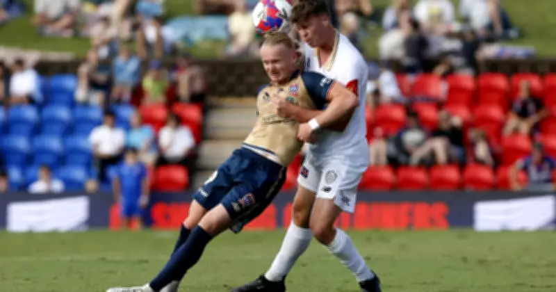 Newcastle Jets' Unbeaten Streak Ends in 2-1 Home Loss to Auckland FC