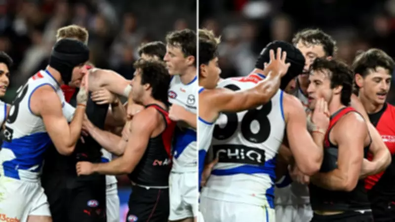 North Melbourne's Xerri Faces Tribunal Over Blood Wipe on Essendon Captain