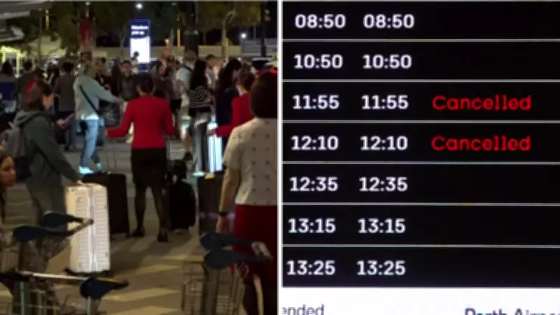 Perth Airport Chaos: Flights Cancelled Amid Middle East Conflict