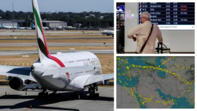 Perth Airport Sees Six More Flights Cancelled Amid Middle East Conflict