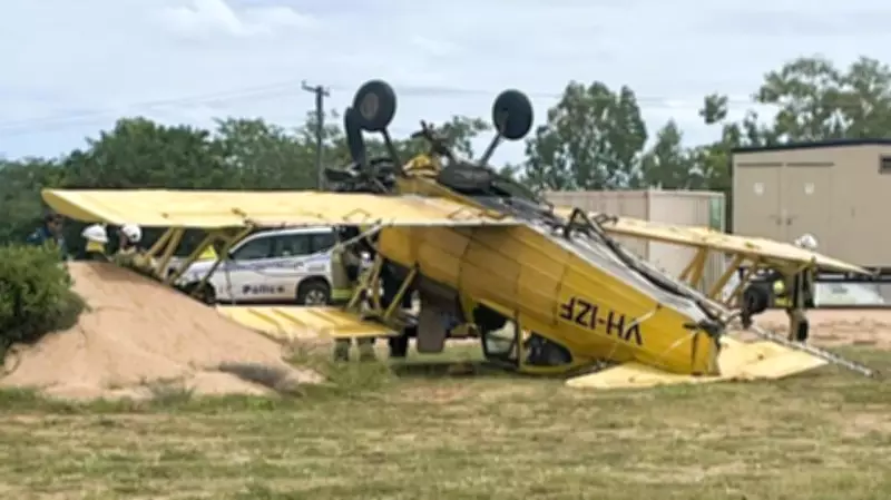 Pilot Unharmed After Small Plane Crash Near Charters Towers in Queensland