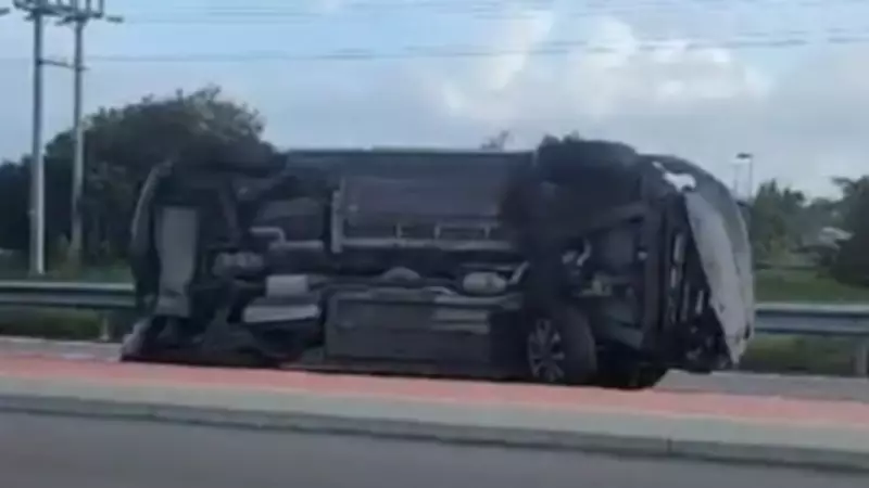 Police Respond to Serious Crash on Bruce Highway at Deeragun