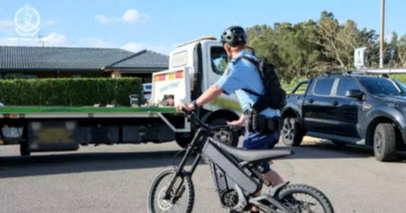 Police Seize E-Bike and Issue Warnings on Fernleigh Track in Lake Macquarie